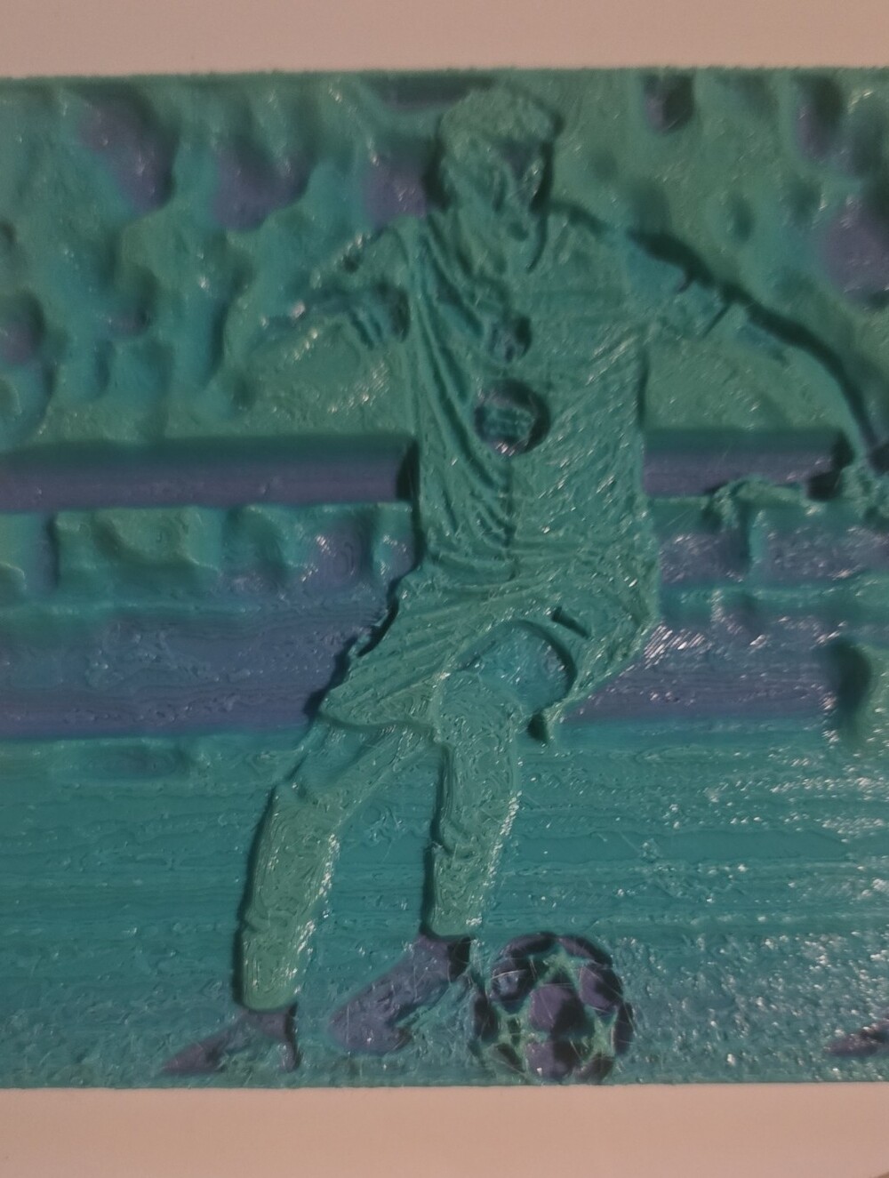 Teal 3d Printed Limine Yamal